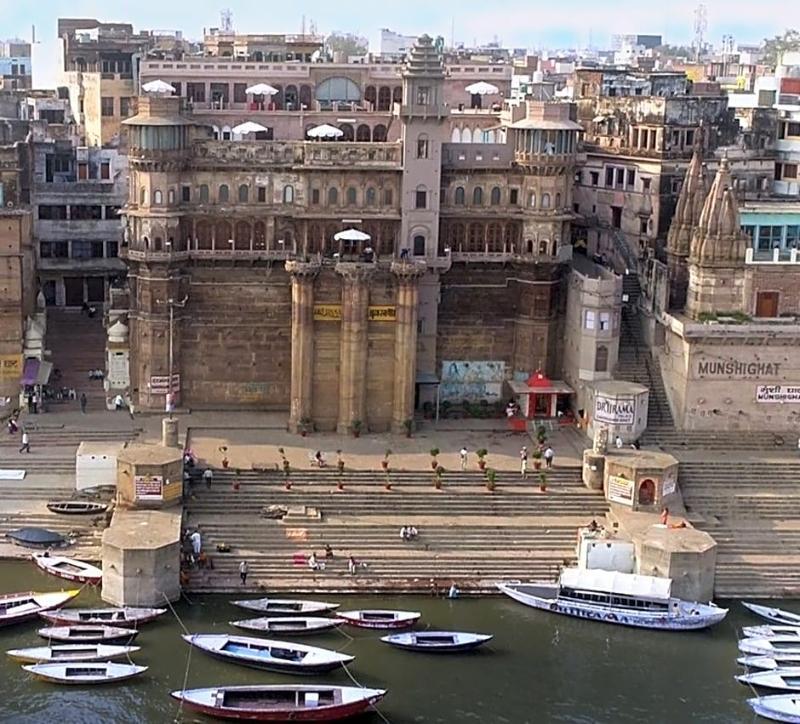 Brijrama Palace, - By The Ganges Hotel Varanasi
